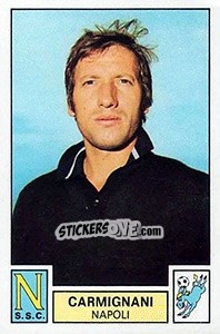 Cromo Carmignani - Calciatori 1975-1976 - Panini