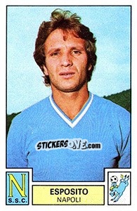 Sticker Esposito - Calciatori 1975-1976 n. 206 - Panini