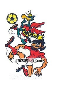 Sticker Mascot - Calciatori 1975-1976 n. 218 - Panini