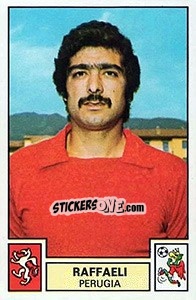 Figurina Raffaeli - Calciatori 1975-1976 - Panini