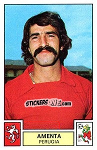 Sticker Amenta - Calciatori 1975-1976 - Panini