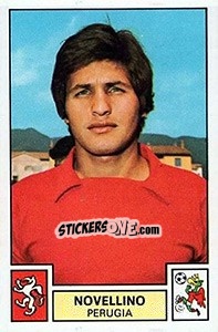 Figurina Novellino - Calciatori 1975-1976 - Panini