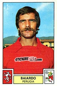 Sticker Baiardo - Calciatori 1975-1976 - Panini