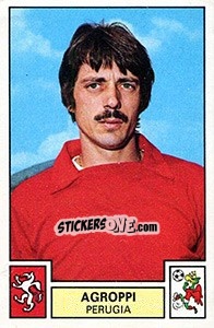 Sticker Agroppi - Calciatori 1975-1976 n. 233 - Panini