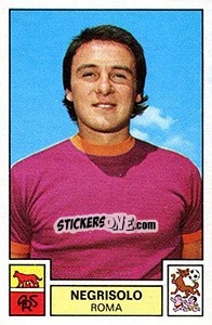 Sticker Negrisolo - Calciatori 1975-1976 - Panini