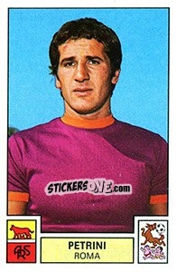 Figurina Petrini - Calciatori 1975-1976 - Panini