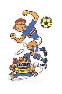Sticker Mascot - Calciatori 1975-1976 n. 257 - Panini