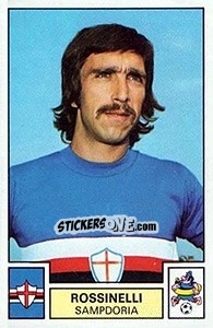 Sticker Rossinelli - Calciatori 1975-1976 n. 261 - Panini