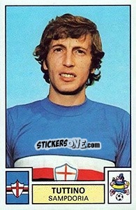 Sticker Tuttino - Calciatori 1975-1976 n. 266 - Panini