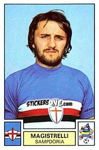 Sticker Magistrelli - Calciatori 1975-1976 n. 267 - Panini