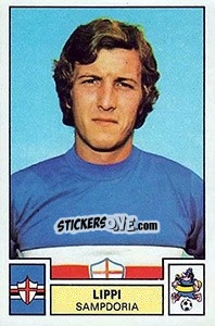 Sticker Lippi - Calciatori 1975-1976 - Panini
