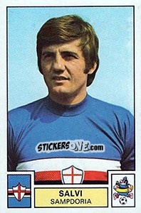 Figurina Salvi - Calciatori 1975-1976 - Panini