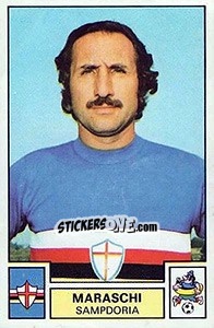Cromo Maraschi - Calciatori 1975-1976 n. 273 - Panini