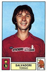 Sticker Salvadori - Calciatori 1975-1976 - Panini