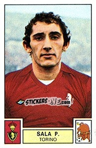 Sticker P. Sala - Calciatori 1975-1976 - Panini