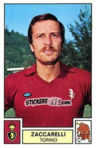 Sticker Zaccarelli - Calciatori 1975-1976 - Panini