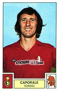 Sticker Caporale - Calciatori 1975-1976 n. 291 - Panini