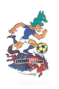 Sticker Mascot - Calciatori 1975-1976 n. 296 - Panini