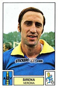 Sticker Sirena - Calciatori 1975-1976 - Panini
