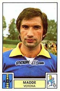 Figurina Madde - Calciatori 1975-1976 - Panini