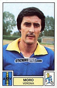 Sticker Moro - Calciatori 1975-1976 - Panini