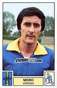 Figurina Moro - Calciatori 1975-1976 - Panini