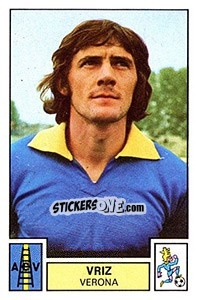 Sticker Vriz - Calciatori 1975-1976 n. 305 - Panini