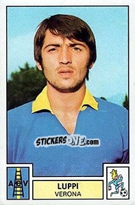 Figurina Luppi - Calciatori 1975-1976 - Panini