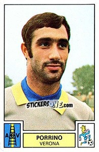 Cromo Porrino - Calciatori 1975-1976 n. 308 - Panini