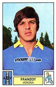 Sticker Franzot - Calciatori 1975-1976 - Panini