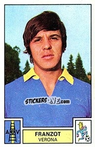 Figurina Franzot - Calciatori 1975-1976 - Panini