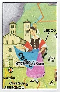 Sticker Como - Calciatori 1975-1976 - Panini