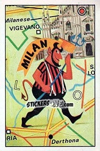 Figurina Milan - Calciatori 1975-1976 - Panini