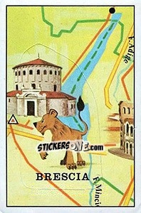 Figurina Brescia - Calciatori 1975-1976 - Panini