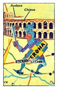 Sticker Verona - Calciatori 1975-1976 - Panini