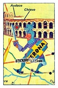 Sticker Verona - Calciatori 1975-1976 n. 321 - Panini