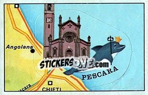 Sticker Pescara - Calciatori 1975-1976 - Panini