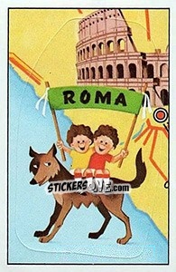 Sticker Roma - Calciatori 1975-1976 - Panini