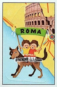 Sticker Roma - Calciatori 1975-1976 n. 338 - Panini