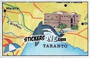 Sticker Taranto - Calciatori 1975-1976 n. 344 - Panini