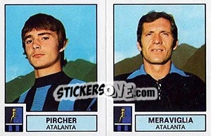 Sticker Pircher / Meraviglia - Calciatori 1975-1976 - Panini