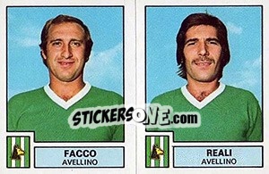 Sticker Facco / Reali - Calciatori 1975-1976 n. 361 - Panini