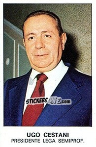 Sticker Ugo Cestani - Calciatori 1975-1976 n. 367 - Panini