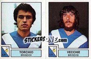 Sticker Toro / Vecchie' - Calciatori 1975-1976 - Panini