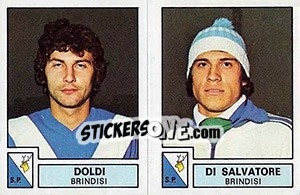 Sticker Doldi / Di Salavatore - Calciatori 1975-1976 n. 386 - Panini