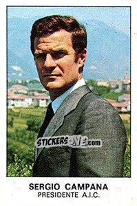 Figurina Sergio Campana - Calciatori 1975-1976 - Panini