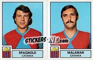 Sticker Spagnolo / Malaman - Calciatori 1975-1976 - Panini