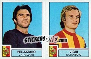 Sticker Pelizzaro / Vichi - Calciatori 1975-1976 n. 405 - Panini