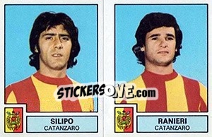 Sticker Silipo / Ranieri - Calciatori 1975-1976 n. 406 - Panini