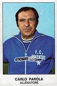 Cromo Carlo Parola - Calciatori 1975-1976 - Panini